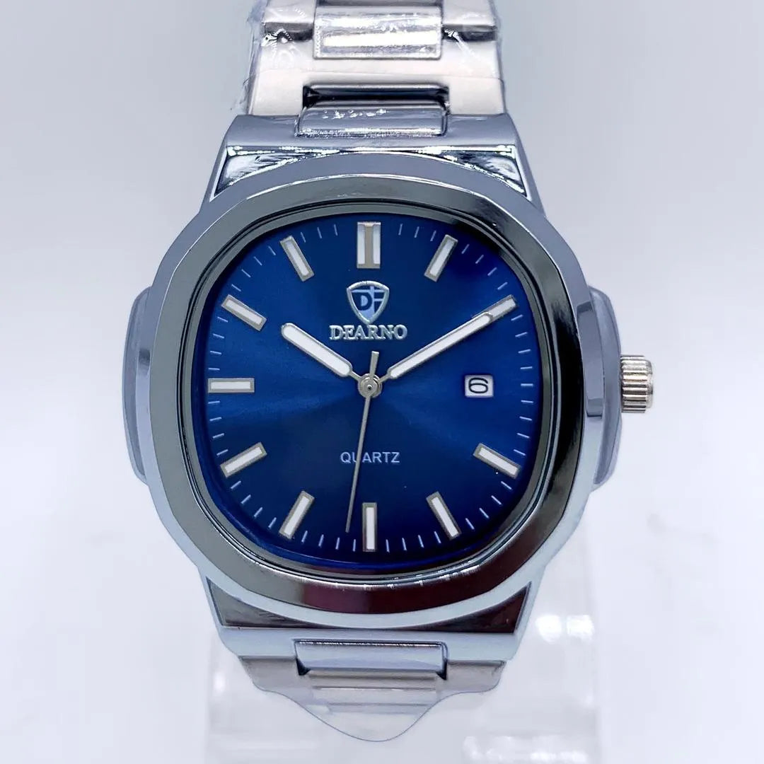 DEARNO Luxury  Dial Men's Watch -  Stainless Steel Chain