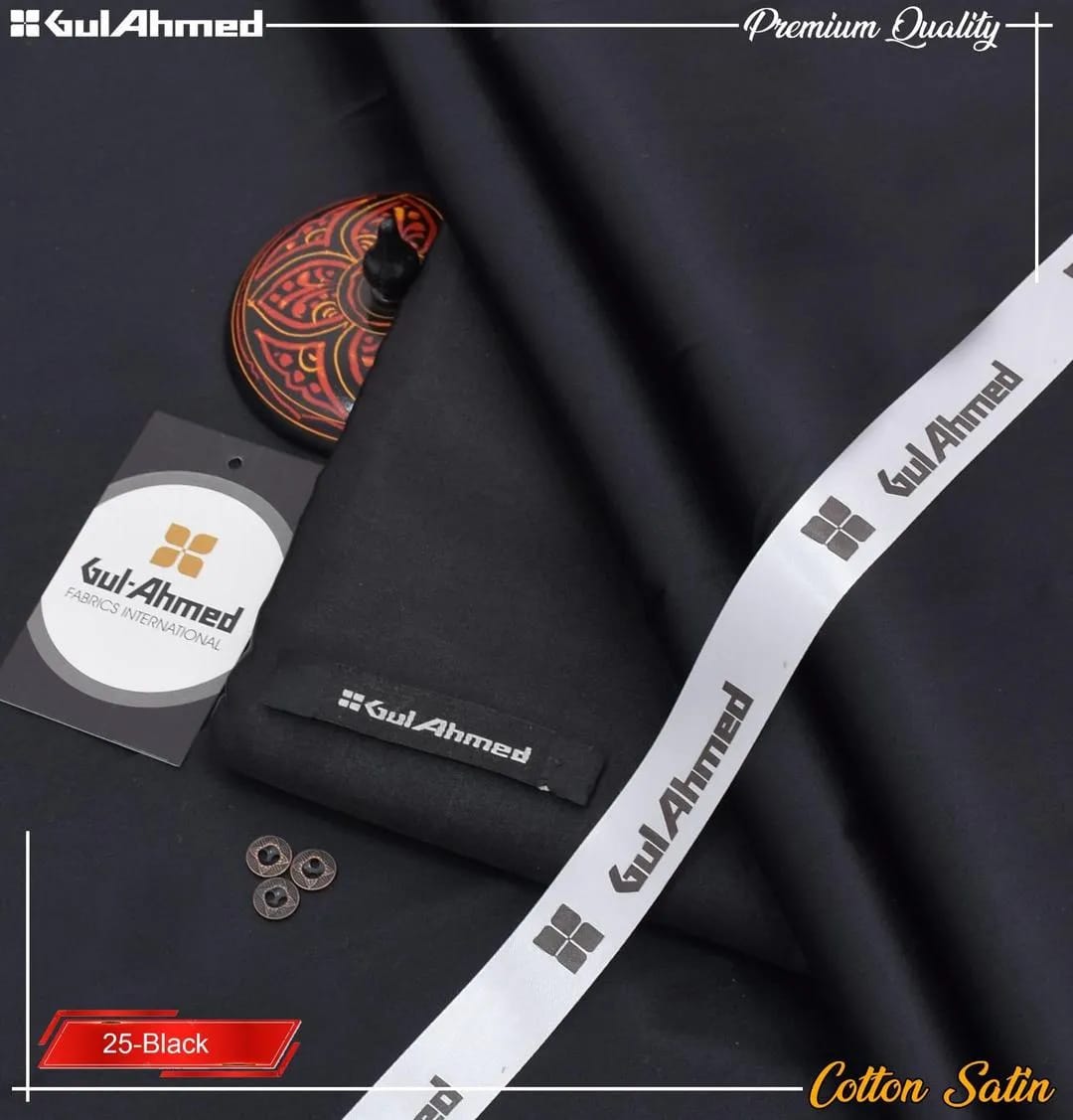 J. Men Premium Finish Cotton Fabric – Luxury Unstitched Suit