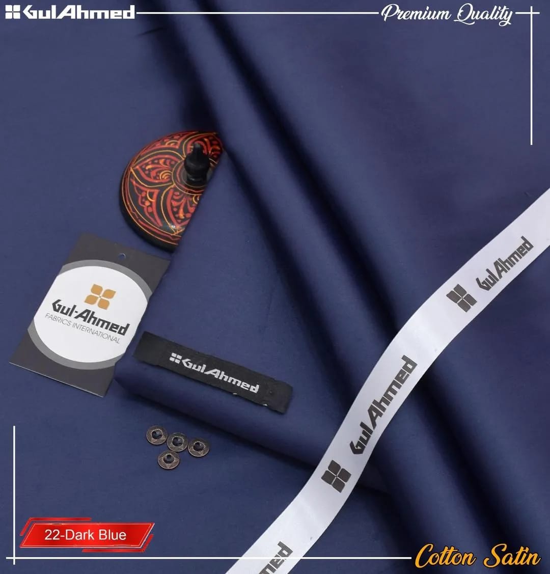 J. Men Premium Finish Cotton Fabric – Luxury Unstitched Suit