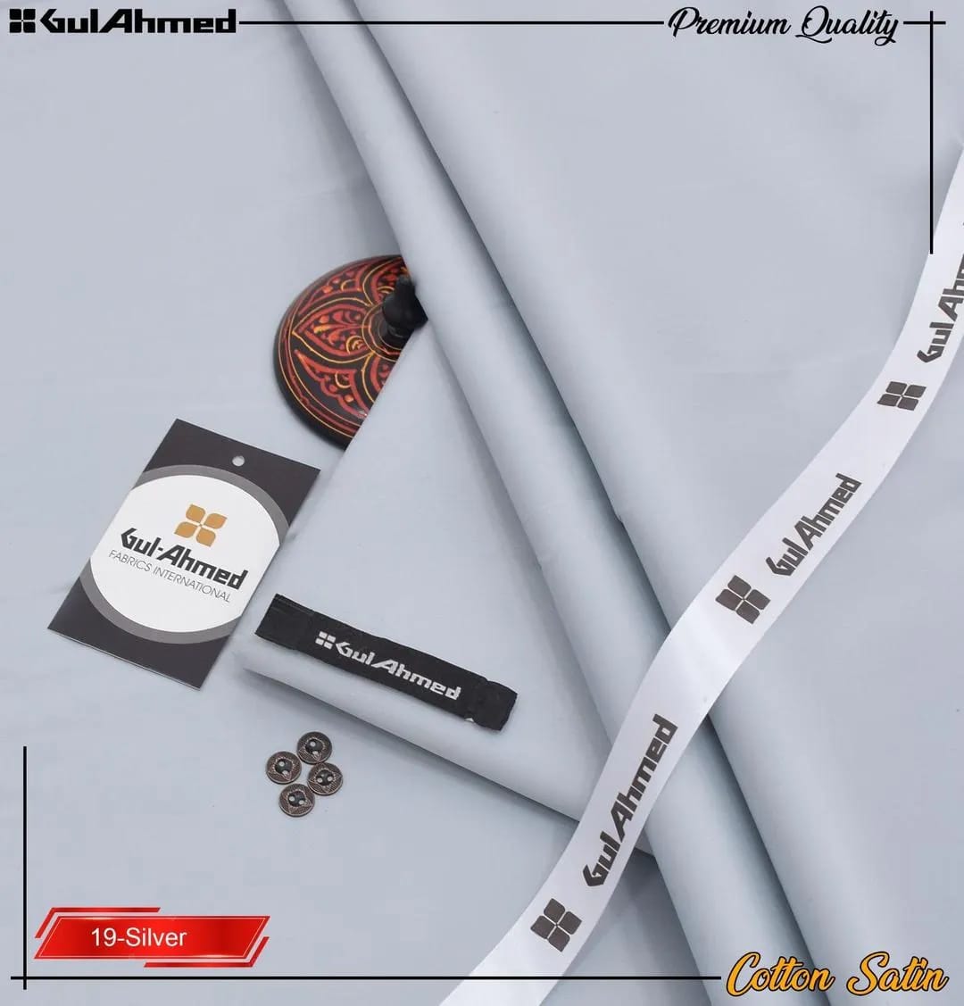 J. Men Premium Finish Cotton Fabric – Luxury Unstitched Suit